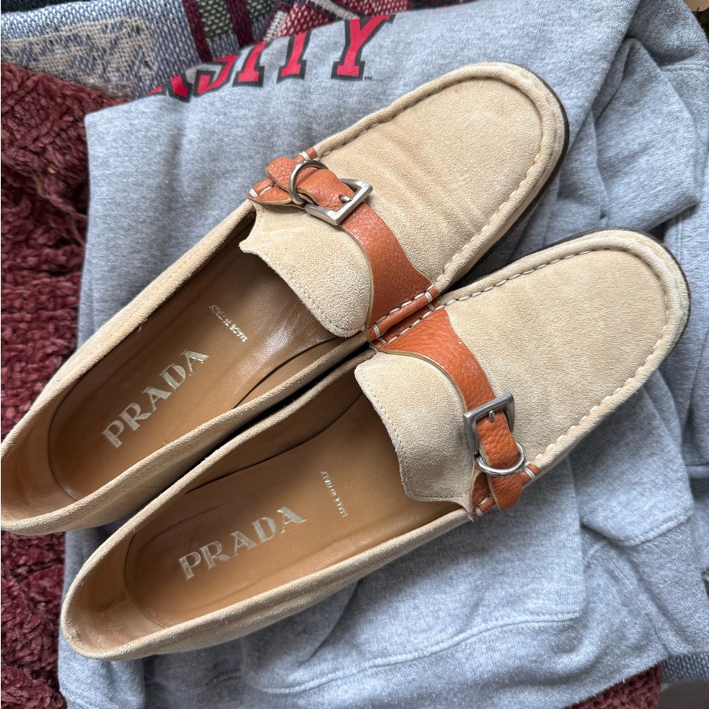 Women’s Prada Suede Loafers Size 40
